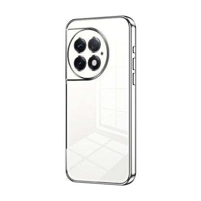 Transparent Plating Fine Hole Phone Case, For OnePlus Nord 4, For OnePlus Ace 3 Pro, For OnePlus Ace 2 Pro