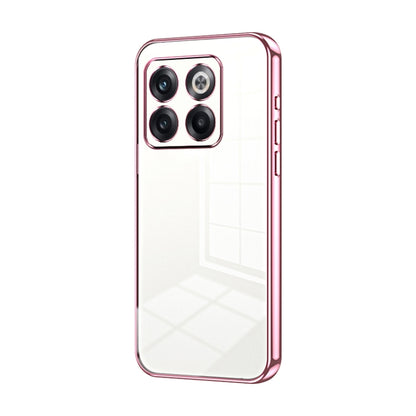 Transparent Plating Fine Hole Phone Case, For OnePlus 11, For OnePlus 10T / Ace Pro, For OnePlus Ace / 10R