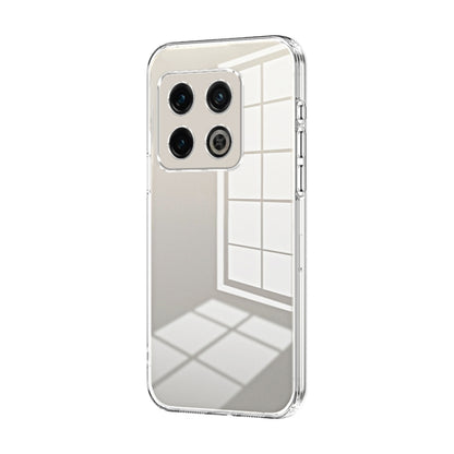 Transparent Plating Fine Hole Phone Case, For OnePlus 10 Pro, For OnePlus Nord N20 5G, For OnePlus 9R