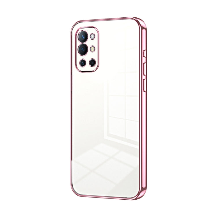Transparent Plating Fine Hole Phone Case, For OnePlus 10 Pro, For OnePlus Nord N20 5G, For OnePlus 9R