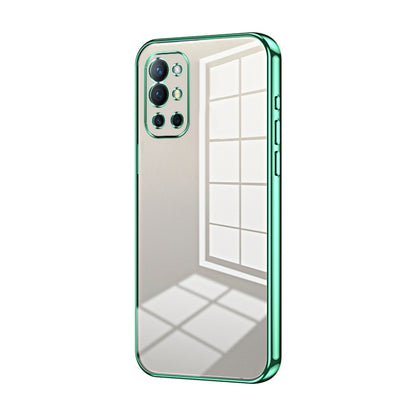 Transparent Plating Fine Hole Phone Case, For OnePlus 10 Pro, For OnePlus Nord N20 5G, For OnePlus 9R