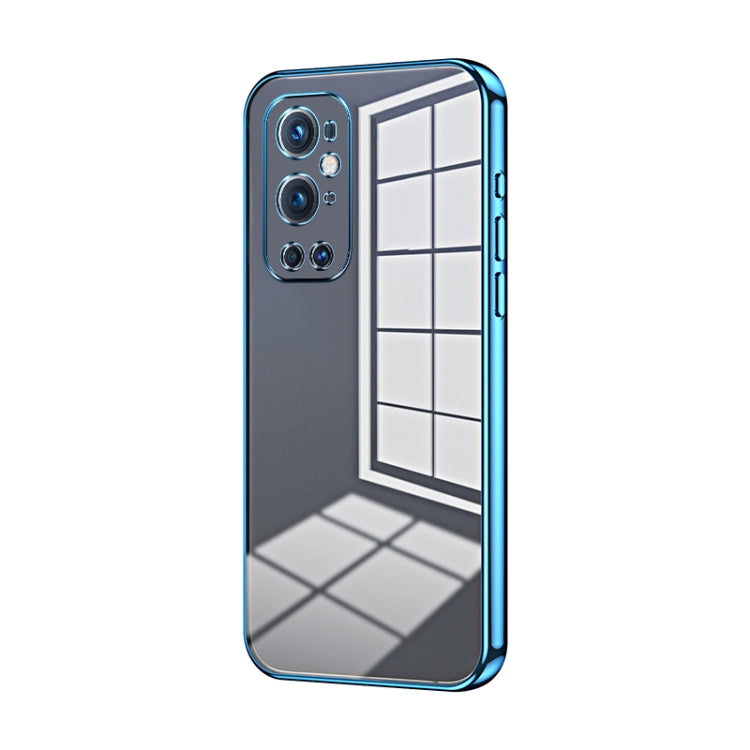 Transparent Plating Fine Hole Phone Case, For OnePlus 9 Pro, For OnePlus 9, For OnePlus 8T