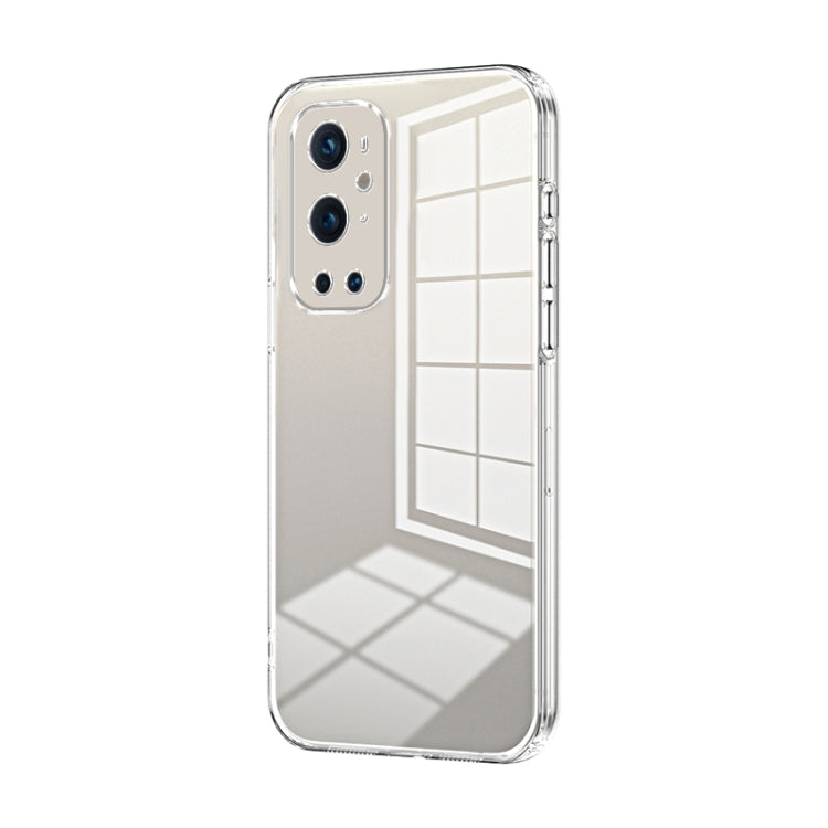 Transparent Plating Fine Hole Phone Case, For OnePlus 9 Pro, For OnePlus 9, For OnePlus 8T