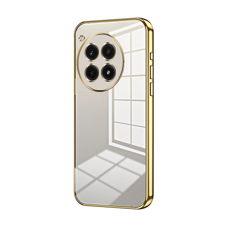 Transparent Plating Fine Hole Phone Case, For OnePlus Nord 4, For OnePlus Ace 3 Pro, For OnePlus Ace 2 Pro