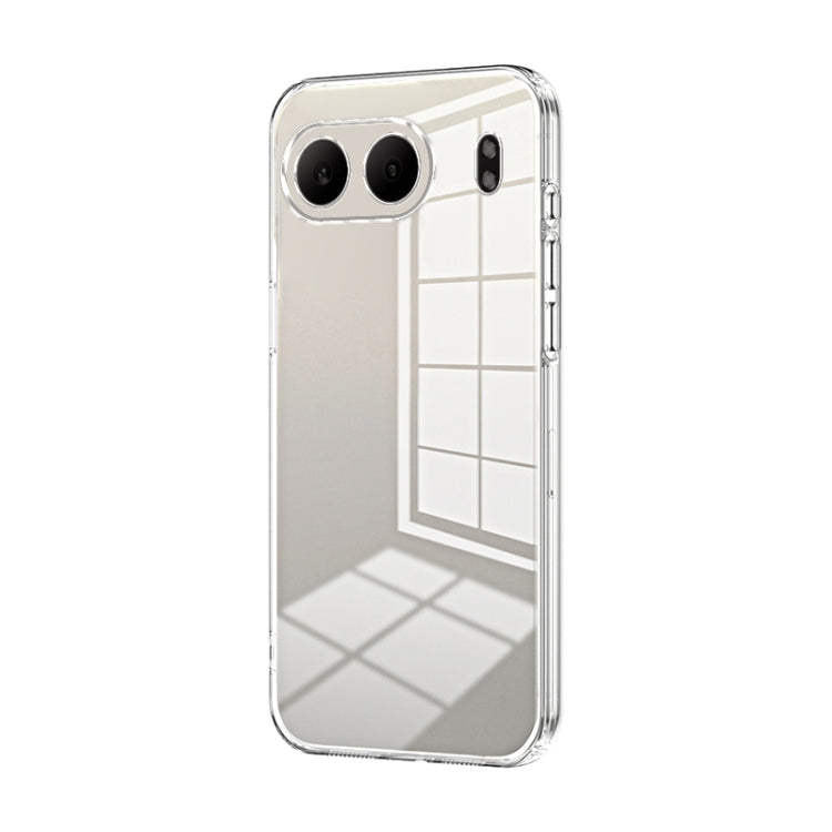 Transparent Plating Fine Hole Phone Case, For OnePlus Nord 4, For OnePlus Ace 3 Pro, For OnePlus Ace 2 Pro