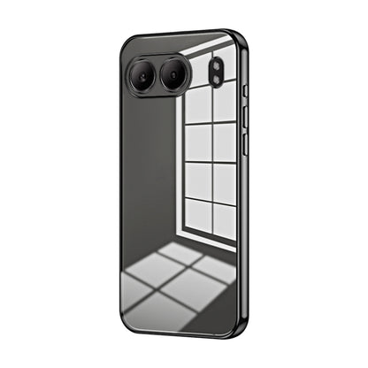 Transparent Plating Fine Hole Phone Case, For OnePlus Nord 4, For OnePlus Ace 3 Pro, For OnePlus Ace 2 Pro
