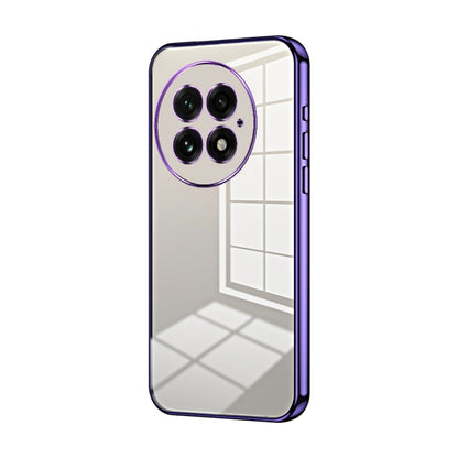 Transparent Plating Fine Hole Phone Case, For OnePlus Ace 6, For OnePlus Ace 5 / 13R, For OnePlus 13