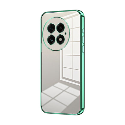 Transparent Plating Fine Hole Phone Case, For OnePlus Ace 6, For OnePlus Ace 5 / 13R, For OnePlus 13