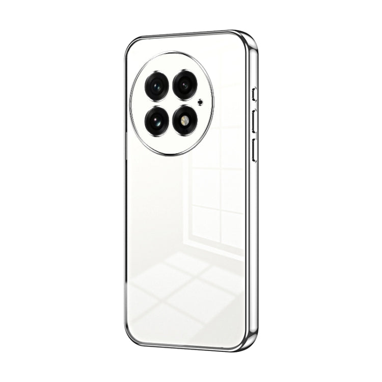 Transparent Plating Fine Hole Phone Case, For OnePlus Ace 6, For OnePlus Ace 5 / 13R, For OnePlus 13