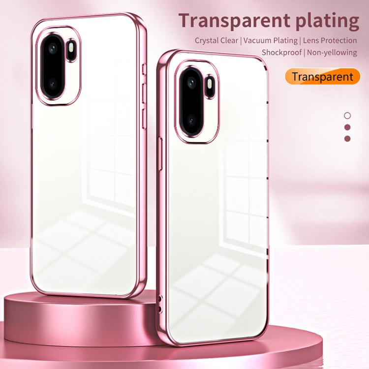 Transparent Plating Fine Hole Phone Case, For OnePlus Ace 6, For OnePlus Ace 5 / 13R, For OnePlus 13