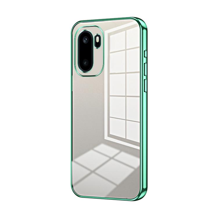 Transparent Plating Fine Hole Phone Case, For OnePlus Ace 6, For OnePlus Ace 5 / 13R, For OnePlus 13