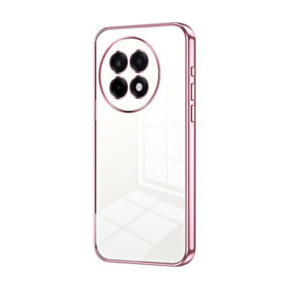 Transparent Plating Fine Hole Phone Case, For OnePlus Ace 6, For OnePlus Ace 5 / 13R, For OnePlus 13