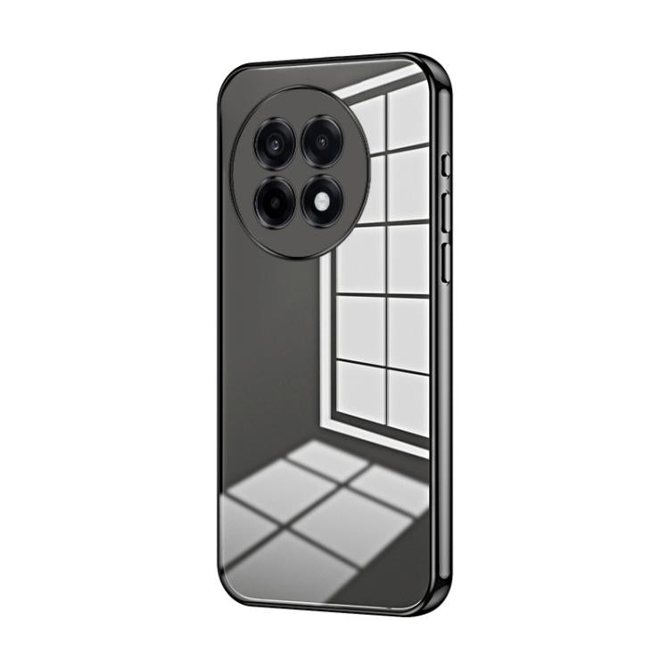 Transparent Plating Fine Hole Phone Case, For OnePlus Ace 6, For OnePlus Ace 5 / 13R, For OnePlus 13