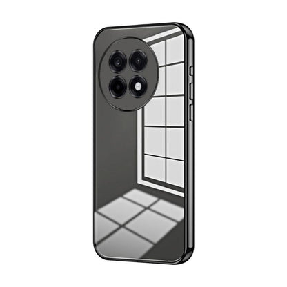 Transparent Plating Fine Hole Phone Case, For OnePlus Ace 6, For OnePlus Ace 5 / 13R, For OnePlus 13
