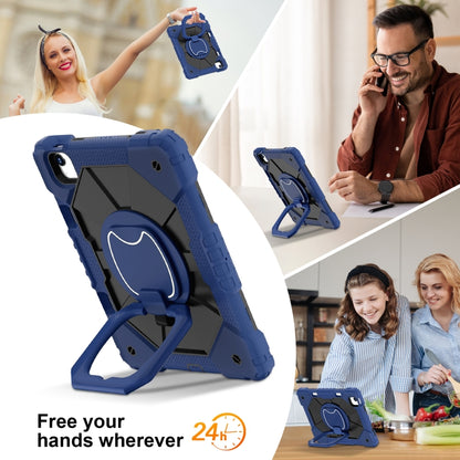 Contrast Color Robot Silicone Hybrid PC Tablet Case, For iPad Air 11 2025 / 2024, For iPad Air 13 2025 / 2024