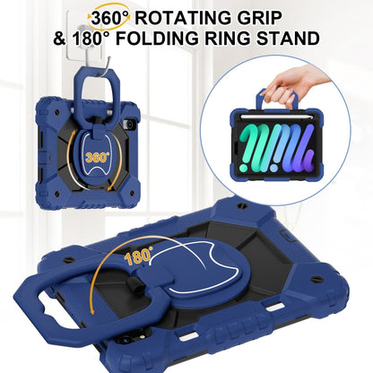 Contrast Color Robot Silicone Hybrid PC Tablet Case, For iPad mini 2024 / mini 6, For iPad Pro 11 2022 / Air 10.9 2022