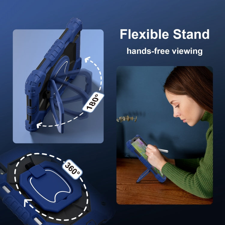 Contrast Color Robot Silicone Hybrid PC Tablet Case, For iPad mini 2024 / mini 6, For iPad Pro 11 2022 / Air 10.9 2022