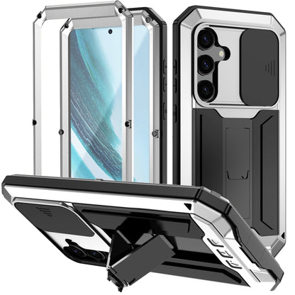 R-JUST Sliding Camera Life Waterproof Holder Phone Case, For Samsung Galaxy S25 Ultra 5G, For Samsung Galaxy S24 Ultra 5G, For Samsung Galaxy S24+ 5G, For Samsung Galaxy S24 5G