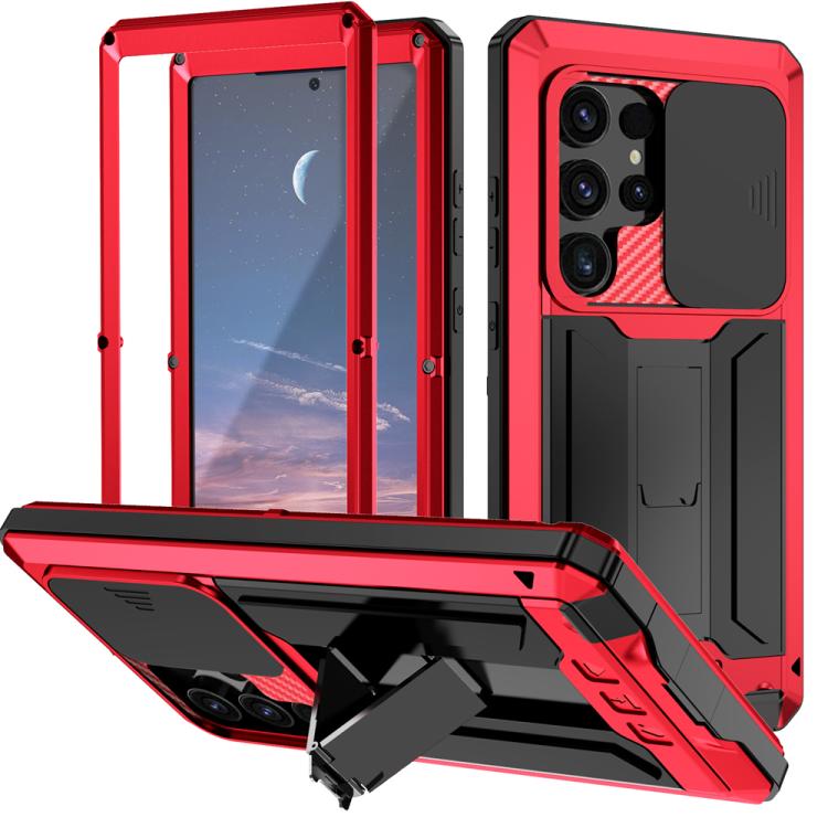 R-JUST Sliding Camera Life Waterproof Holder Phone Case, For Samsung Galaxy S25 Ultra 5G, For Samsung Galaxy S24 Ultra 5G, For Samsung Galaxy S24+ 5G, For Samsung Galaxy S24 5G