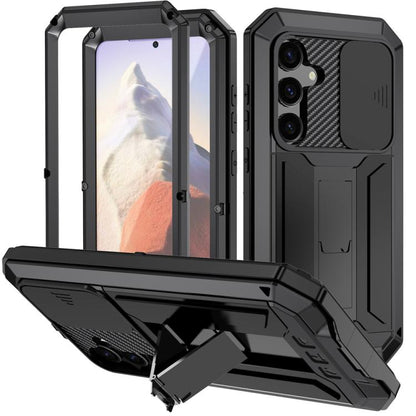 R-JUST Sliding Camera Life Waterproof Holder Phone Case, For Samsung Galaxy S26+ 5G, For Samsung Galaxy S26 Ultra 5G, For Samsung Galaxy S26 5G, For Samsung Galaxy S25 Edge 5G, For Samsung Galaxy S25 5G, For Samsung Galaxy S25+ 5G