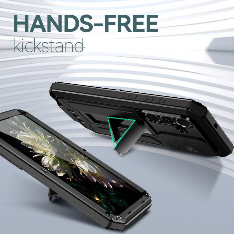 R-JUST Sliding Camera Life Waterproof Holder Phone Case, For Samsung Galaxy S26+ 5G, For Samsung Galaxy S26 Ultra 5G, For Samsung Galaxy S26 5G, For Samsung Galaxy S25 Edge 5G, For Samsung Galaxy S25 5G, For Samsung Galaxy S25+ 5G