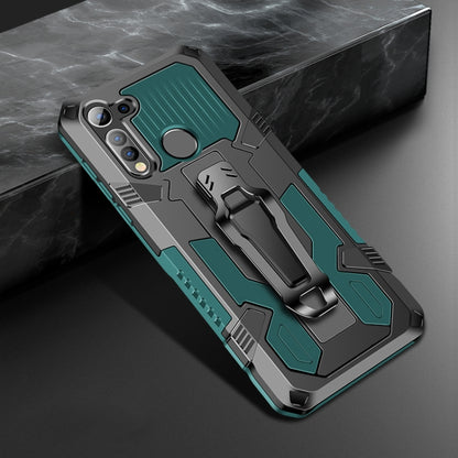 Machine Armor Warrior Shockproof PC + TPU Protective Case, For Motorola Moto G8 Power