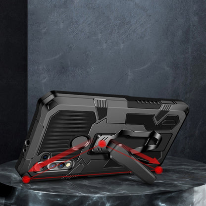 Machine Armor Warrior Shockproof PC + TPU Protective Case, For Motorola Moto G8 Power