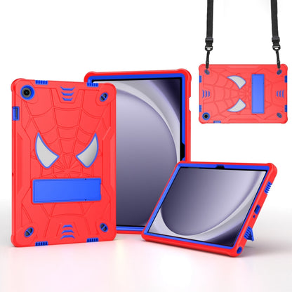 Fold-Holder Spider Silicone Hybrid PC Tablet Case, For Samsung Galaxy Tab S9 FE+ / S9+, For Samsung Galaxy Tab S9 FE / S9, For Samsung Galaxy Tab A9+, For Samsung Galaxy Tab A9