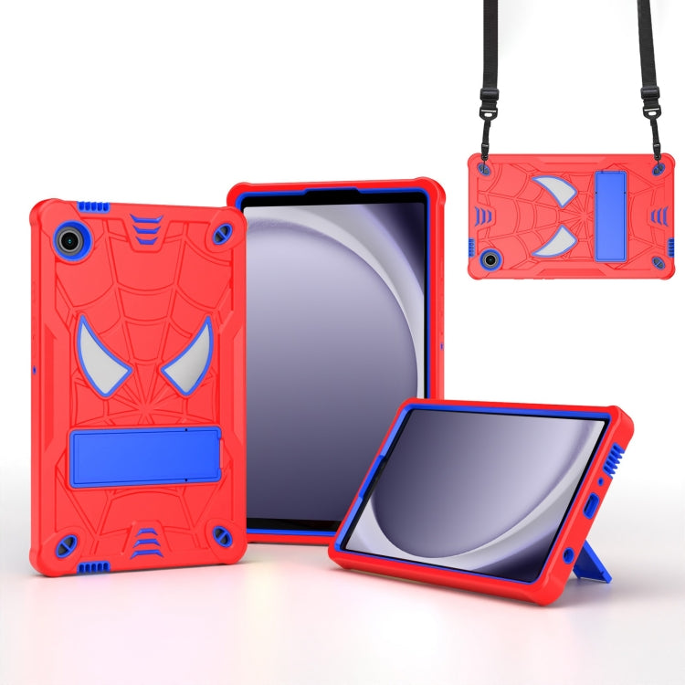 Fold-Holder Spider Silicone Hybrid PC Tablet Case, For Samsung Galaxy Tab S9 FE+ / S9+, For Samsung Galaxy Tab S9 FE / S9, For Samsung Galaxy Tab A9+, For Samsung Galaxy Tab A9