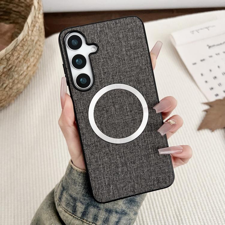 CD Magsafe Magnetic Cloth Texture Phone Case, For Samsung Galaxy S26+ 5G, For Samsung Galaxy S26 Ultra 5G, For Samsung Galaxy S26 5G, For Samsung Galaxy S25 5G
