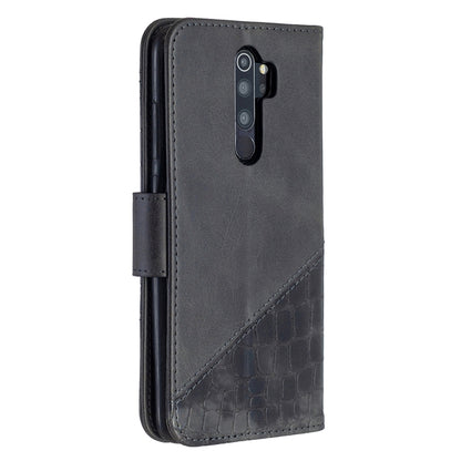 Matching Color Crocodile Texture Horizontal Flip PU Leather Case with Wallet & Holder & Card Slots, For Xiaomi Redmi 8 Pro, For Xiaomi Redmi  Note 9