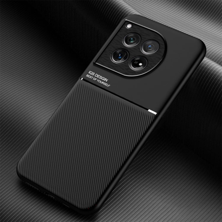 Classic Tilt Strip Grain Magnetic PC Hybrid TPU Phone Case, For OnePlus Ace 3V, For OnePlus 12, For OnePlus Ace 2 Pro, For OnePlus Ace 2, For OnePlus 11