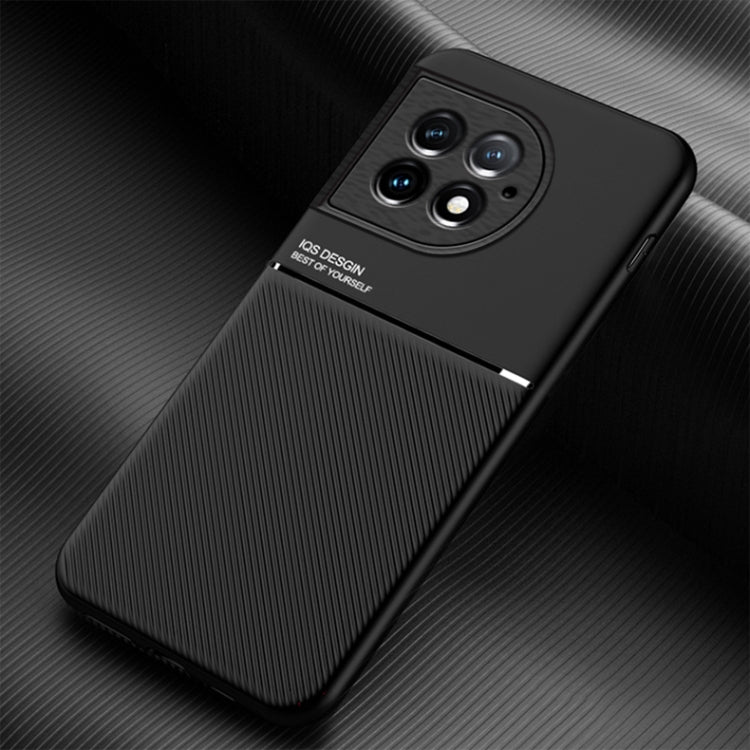 Classic Tilt Strip Grain Magnetic PC Hybrid TPU Phone Case, For OnePlus Ace 3V, For OnePlus 12, For OnePlus Ace 2 Pro, For OnePlus Ace 2, For OnePlus 11