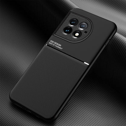 Classic Tilt Strip Grain Magnetic PC Hybrid TPU Phone Case, For OnePlus Ace 3V, For OnePlus 12, For OnePlus Ace 2 Pro, For OnePlus Ace 2, For OnePlus 11