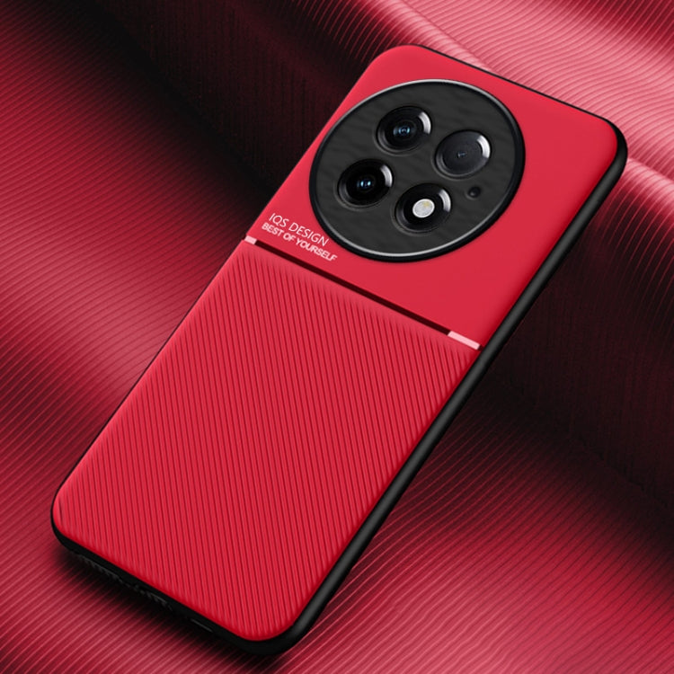 Classic Tilt Strip Grain Magnetic PC Hybrid TPU Phone Case, For OnePlus 15T, For OnePlus Ace 6 / Ace 6T / 15R, For OnePlus 15, For OnePlus Ace 5 Ultra / Nord 5, For OnePlus Ace 5 Racing / Nord CE5, For OnePlus 13