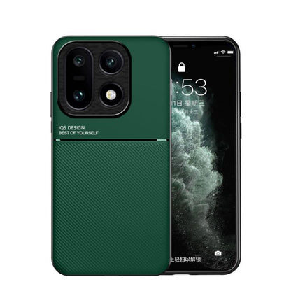Classic Tilt Strip Grain Magnetic PC Hybrid TPU Phone Case, For OnePlus 15T, For OnePlus Ace 6 / Ace 6T / 15R, For OnePlus 15, For OnePlus Ace 5 Ultra / Nord 5, For OnePlus Ace 5 Racing / Nord CE5, For OnePlus 13