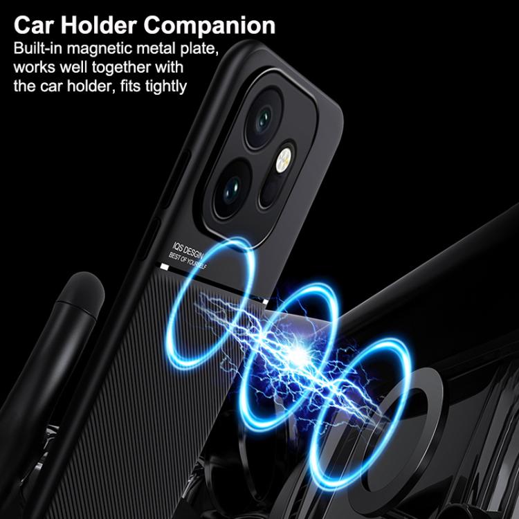 Classic Tilt Strip Grain Magnetic PC Hybrid TPU Phone Case, For OnePlus 15T, For OnePlus Ace 6 / Ace 6T / 15R, For OnePlus 15, For OnePlus Ace 5 Ultra / Nord 5, For OnePlus Ace 5 Racing / Nord CE5, For OnePlus 13