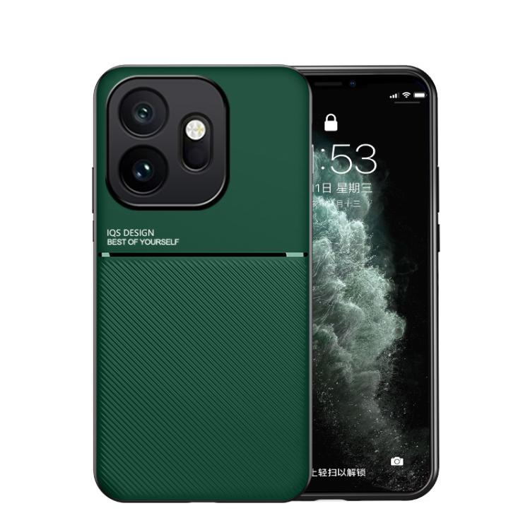 Classic Tilt Strip Grain Magnetic PC Hybrid TPU Phone Case, For OnePlus 15T, For OnePlus Ace 6 / Ace 6T / 15R, For OnePlus 15, For OnePlus Ace 5 Ultra / Nord 5, For OnePlus Ace 5 Racing / Nord CE5, For OnePlus 13
