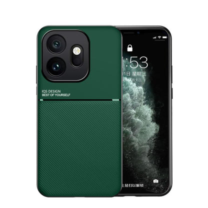 Classic Tilt Strip Grain Magnetic PC Hybrid TPU Phone Case, For OnePlus 15T, For OnePlus Ace 6 / Ace 6T / 15R, For OnePlus 15, For OnePlus Ace 5 Ultra / Nord 5, For OnePlus Ace 5 Racing / Nord CE5, For OnePlus 13