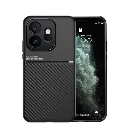 Classic Tilt Strip Grain Magnetic PC Hybrid TPU Phone Case, For OnePlus 15T, For OnePlus Ace 6 / Ace 6T / 15R, For OnePlus 15, For OnePlus Ace 5 Ultra / Nord 5, For OnePlus Ace 5 Racing / Nord CE5, For OnePlus 13