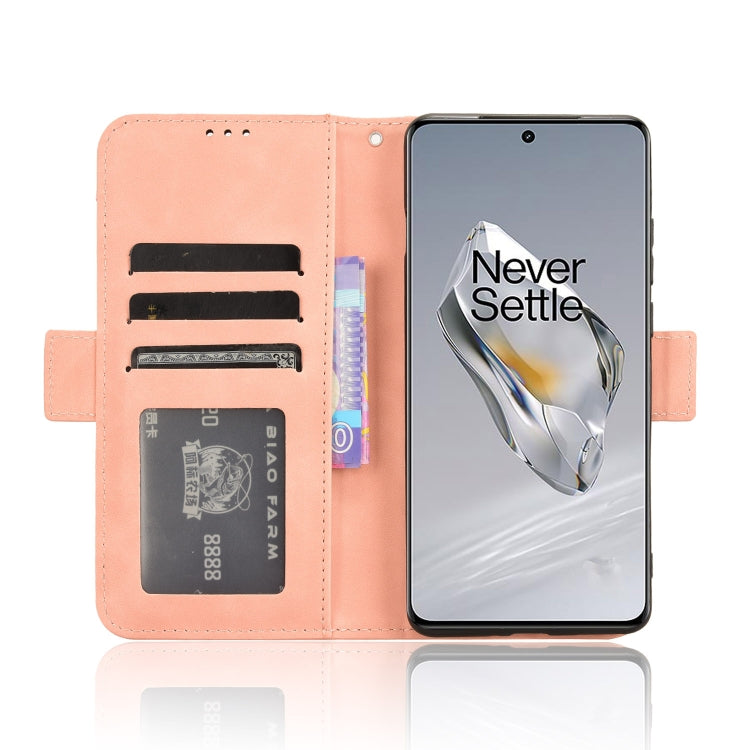 Skin Feel Calf Texture Card Slots Leather Phone Case, For OnePlus 12R / Ace 3 5G, For OnePlus 12