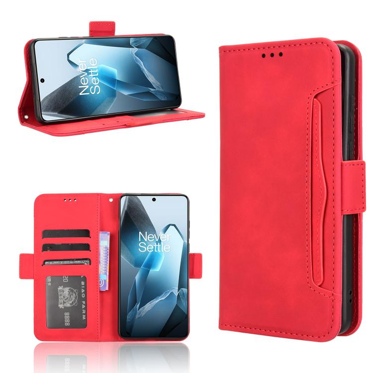 Skin Feel Calf Texture Card Slots Leather Phone Case, For OnePlus 13T, For OnePlus Ace 5 5G / 5 Pro 5G / 13R 5G, For OnePlus 13 5G, For OnePlus Nord 4 5G