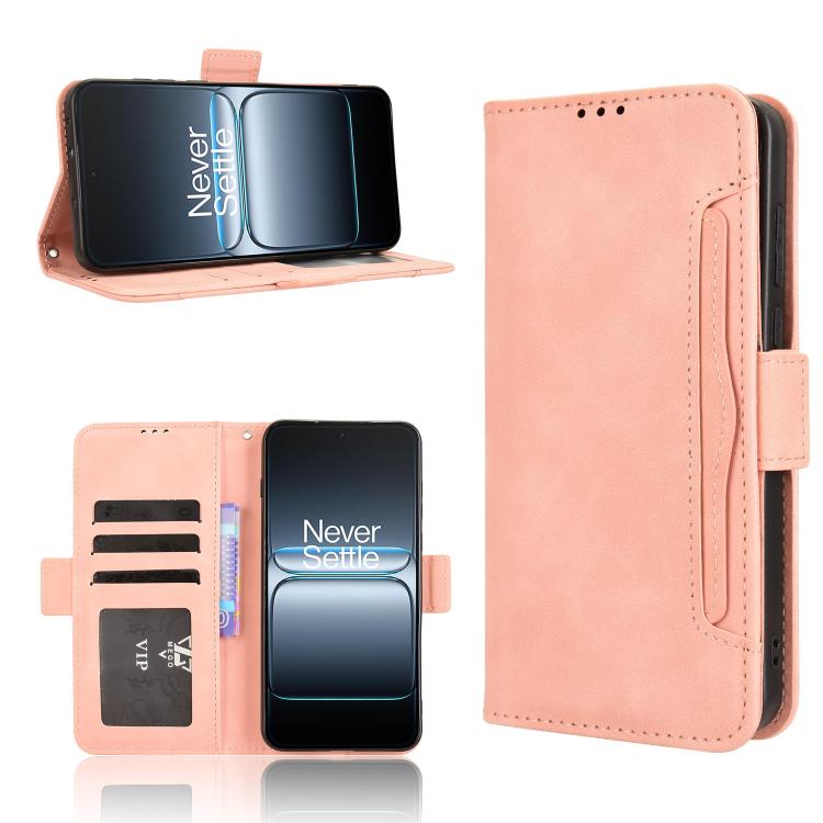 Skin Feel Calf Texture Card Slots Leather Phone Case, For OnePlus Ace 6 / Ace 6T / 15R, For OnePlus 15, For OnePlus Nord 5 / Ace 5 Ultra 5G, For OnePlus Nord CE5 / Ace 5 Racing 5G