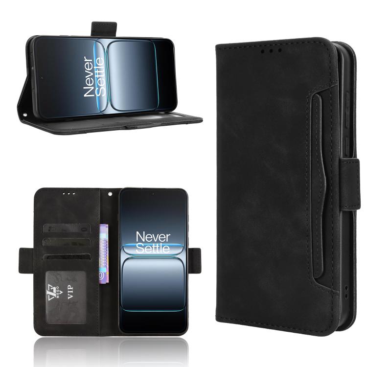 Skin Feel Calf Texture Card Slots Leather Phone Case, For OnePlus Ace 6 / Ace 6T / 15R, For OnePlus 15, For OnePlus Nord 5 / Ace 5 Ultra 5G, For OnePlus Nord CE5 / Ace 5 Racing 5G