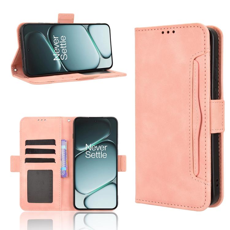 Skin Feel Calf Texture Card Slots Leather Phone Case, For OnePlus Ace 6 / Ace 6T / 15R, For OnePlus 15, For OnePlus Nord 5 / Ace 5 Ultra 5G, For OnePlus Nord CE5 / Ace 5 Racing 5G