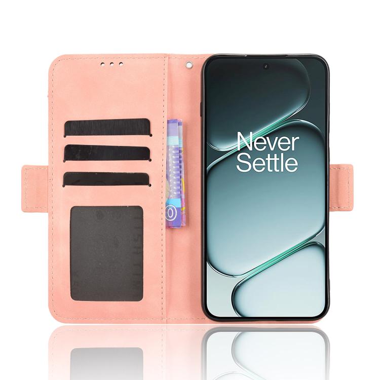 Skin Feel Calf Texture Card Slots Leather Phone Case, For OnePlus Ace 6 / Ace 6T / 15R, For OnePlus 15, For OnePlus Nord 5 / Ace 5 Ultra 5G, For OnePlus Nord CE5 / Ace 5 Racing 5G