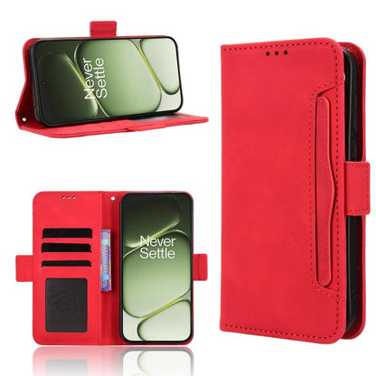 Skin Feel Calf Texture Card Slots Leather Phone Case, For OnePlus Ace 6 Ultra, For OnePlus Nord 6 5G / Turbo 6, For OnePlus 15T, For OnePlus Turbo 6V 5G