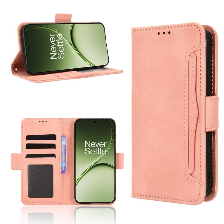 Skin Feel Calf Texture Card Slots Leather Phone Case, For OnePlus Ace 6 Ultra, For OnePlus Nord 6 5G / Turbo 6, For OnePlus 15T, For OnePlus Turbo 6V 5G