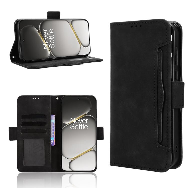 Skin Feel Calf Texture Card Slots Leather Phone Case, For OnePlus Ace 6 Ultra, For OnePlus Nord 6 5G / Turbo 6, For OnePlus 15T, For OnePlus Turbo 6V 5G