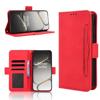 Skin Feel Calf Texture Card Slots Leather Phone Case, For OnePlus Ace 6 Ultra, For OnePlus Nord 6 5G / Turbo 6, For OnePlus 15T, For OnePlus Turbo 6V 5G